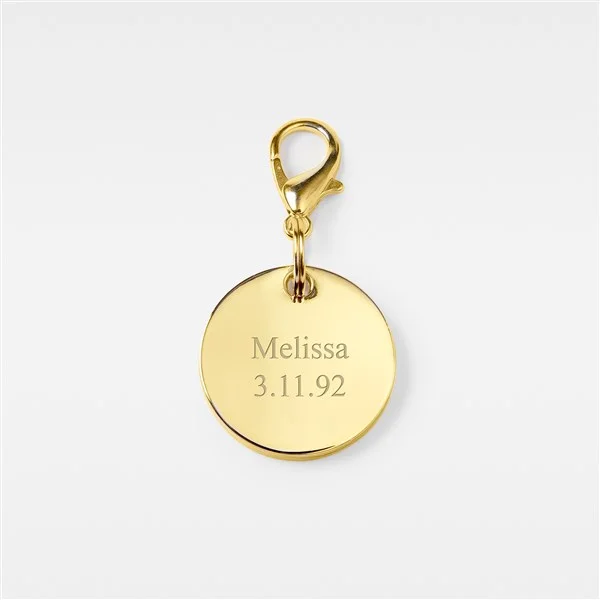 Fossil Engraved Fossil Brown Leather Wristlet