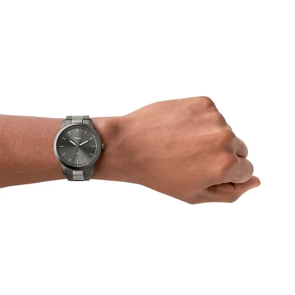 Engraved Fossil Minimalist Smoke Watch