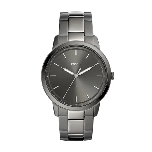 Engraved Fossil Minimalist Smoke Watch