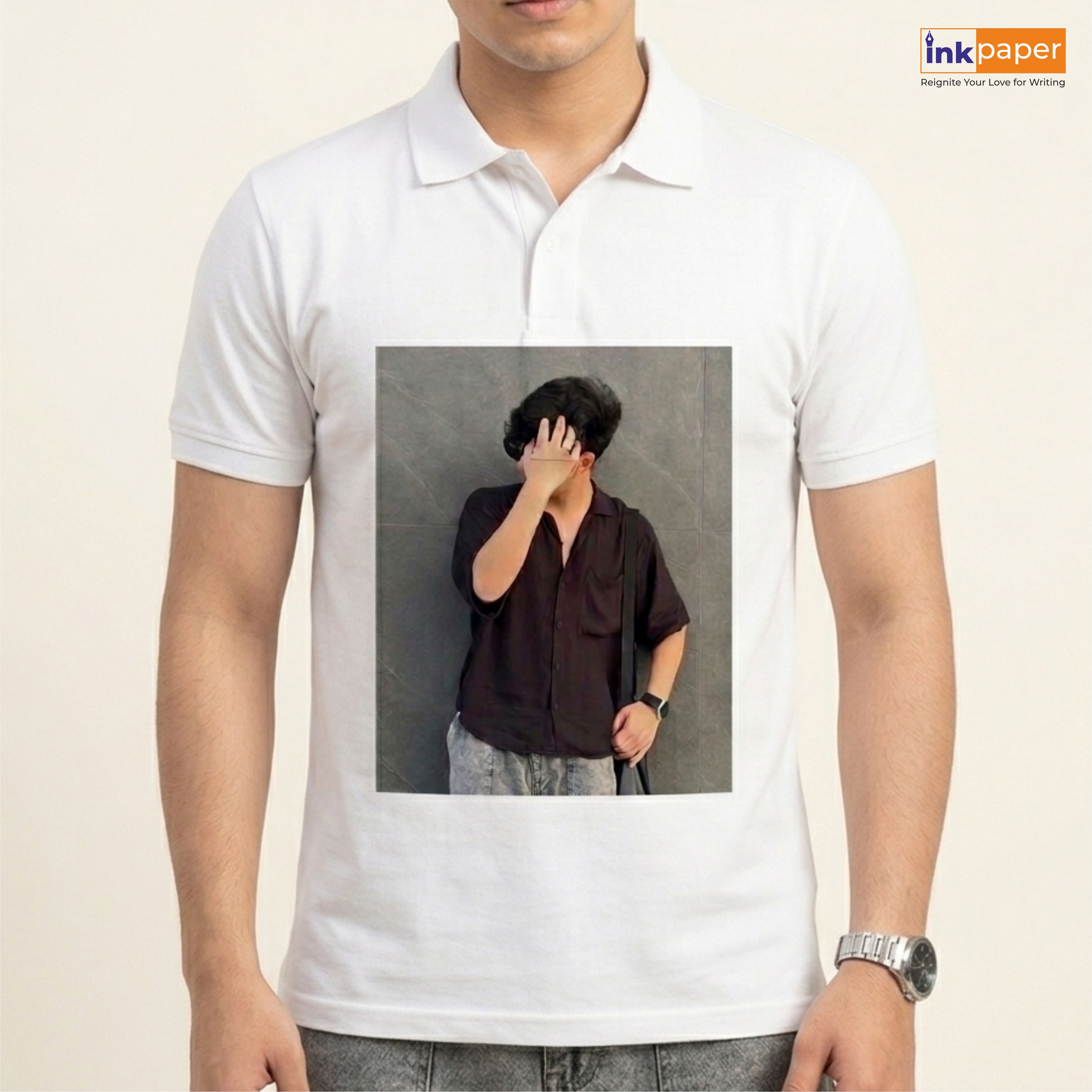 Polo Neck T-Shirt